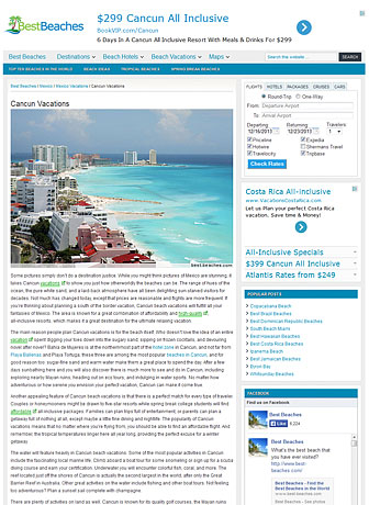 Best Beaches - Cancun