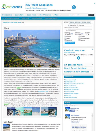 Best Beaches - Miami